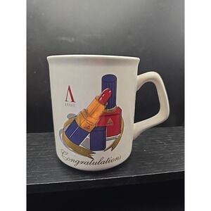 Vintage Avon Congratulations Coffee Mug By The Muggers